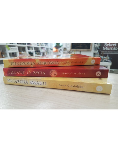 Zestaw 3 książek Anny Ciesielskiej – Zasady Pięciu Elementów Polish Books