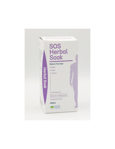 SOS HERBAL SOAK 250ML