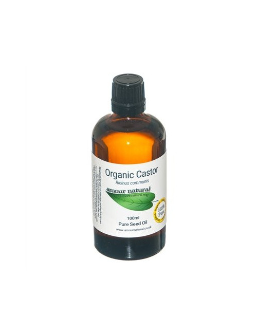 Castor Oil, Organic Ricinus Communis, 100ml / Olejek Rycynowy