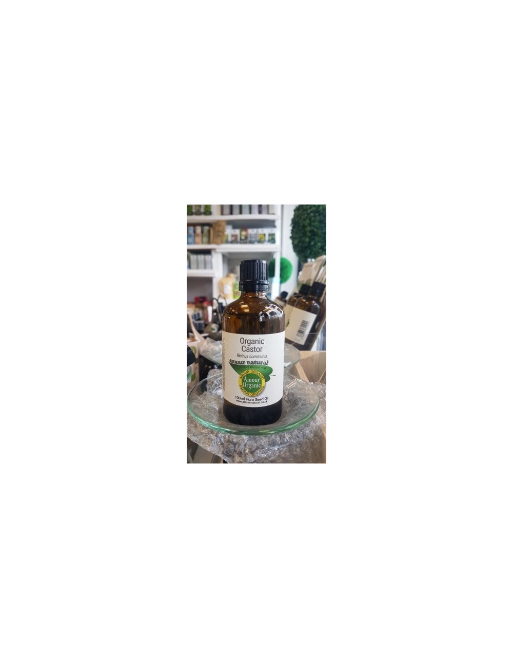 Castor Oil, Organic Ricinus Communis, 100ml / Olejek Rycynowy