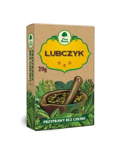 Lovage 20g, Naturally chemicals free, Gluten free, Dary Natury, Lubczyk