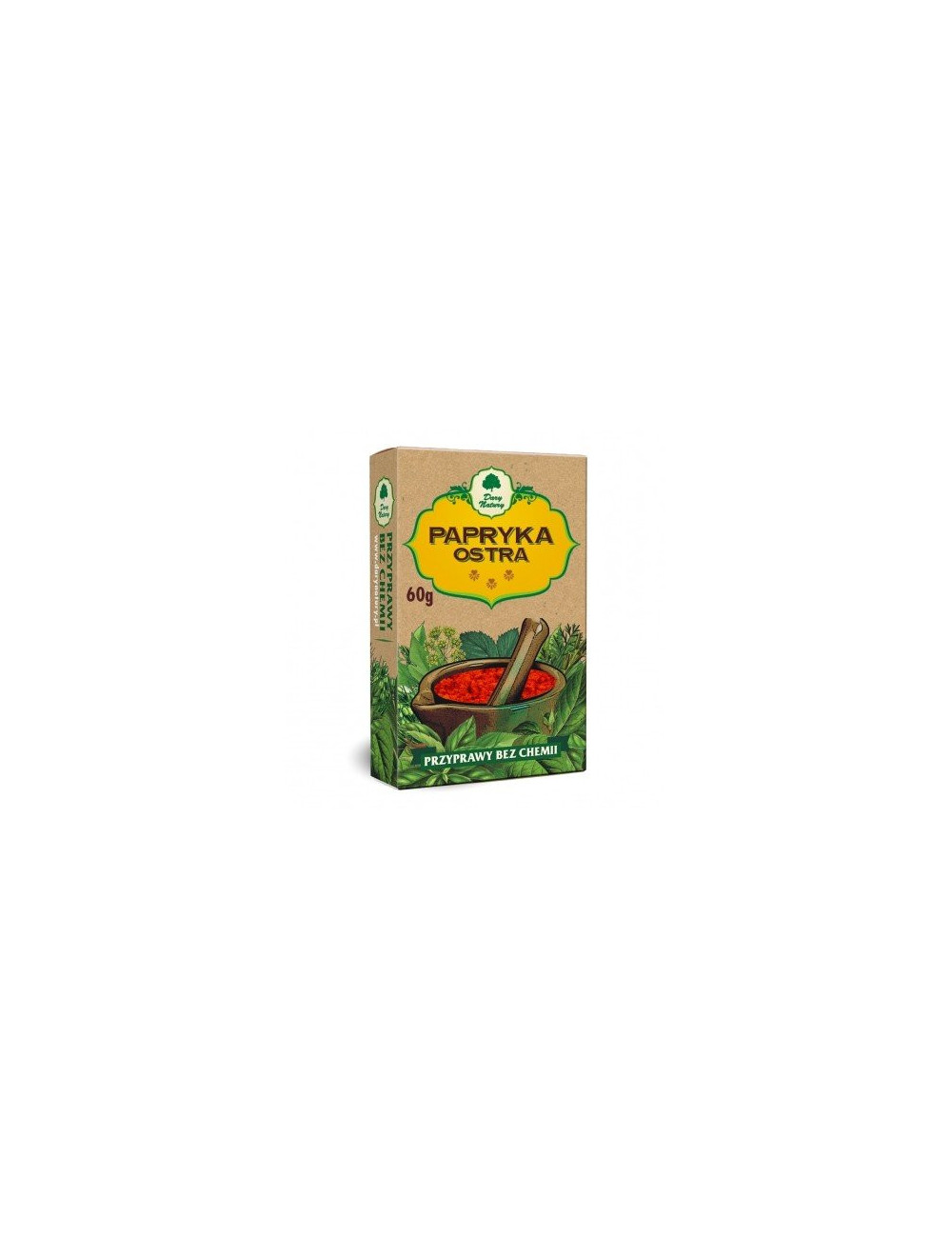 Hot Paprika 60g, Naturally chemicals free