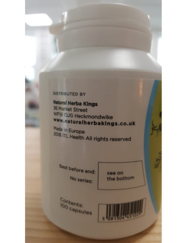 Herbal Parasite Removal - Colon Care 100 Capsules