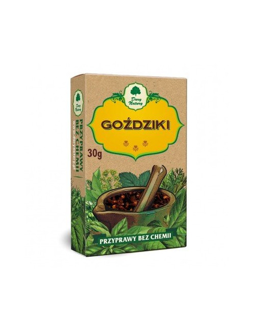 Whole Cloves 30g, Naturally no chemicals, Dary Natury