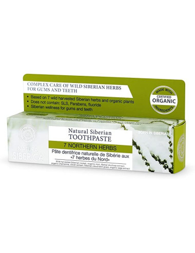 Natura Siberica 7 Northern Herbs Toothpaste 100g