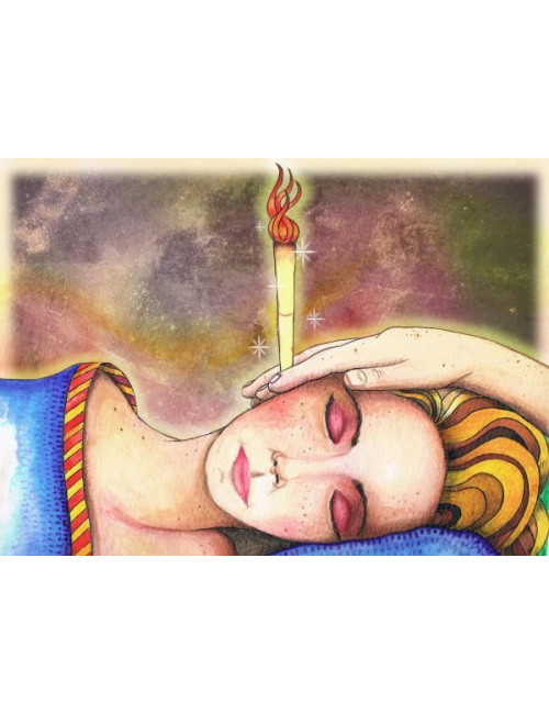 Indian Hopi, Small Herbal Candles, Ear candling, 6 pieces in pack