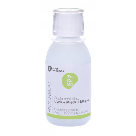 Biochelat Dietetary Supplement Zn-Cu-Mg 150 ml