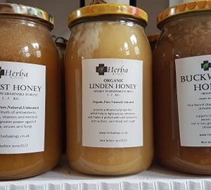 Natural Honey 1.2 kg, Pure, Organic, Unheated