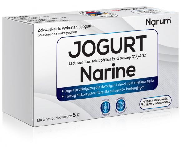 Narum Sour Milk, 5 sachets, Lactobacillus acidophilus. Narine Jogurt