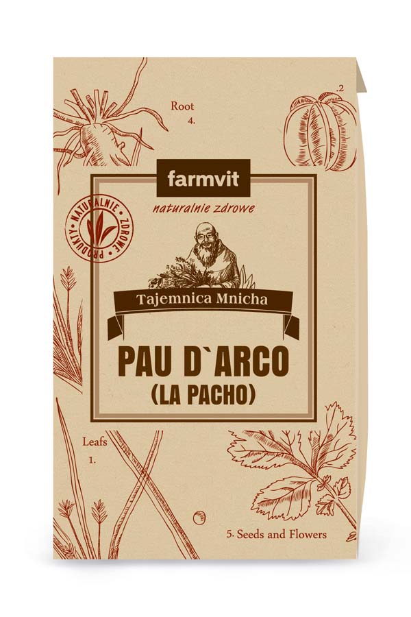 Pau D’arco, Bark of Lapacho 200g,  Farmvit