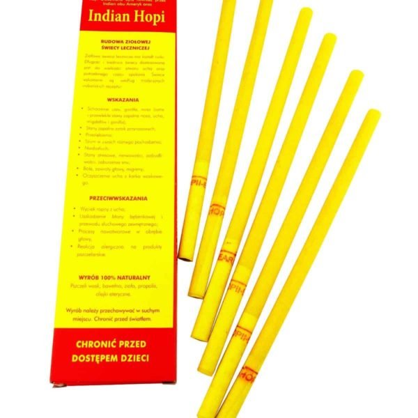 Indian Hopi, Herbal Candles, Ear candling, 2 pieces