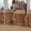 Handmade Wooden Mugs SMALL Size