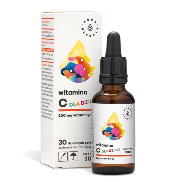 Vitamin C For Children (100mg) 600 drops (30ml)