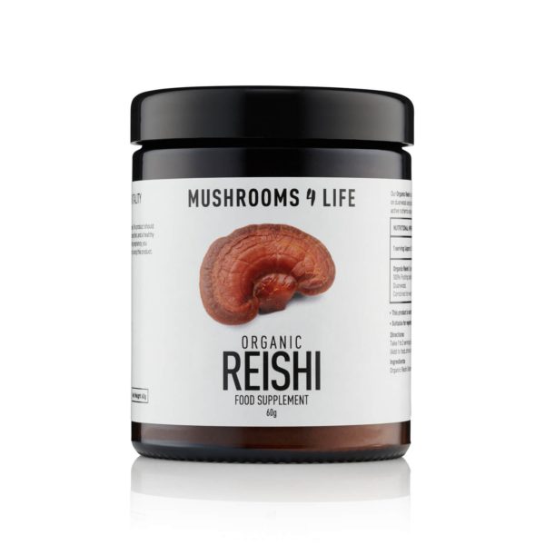 Organic Reishi Mushroom Powder – 60g, Mushrooms 4 life