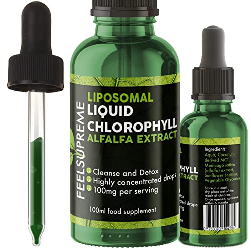 Liposomal Liquid Chlorophyll, 100ml Feel Supreme