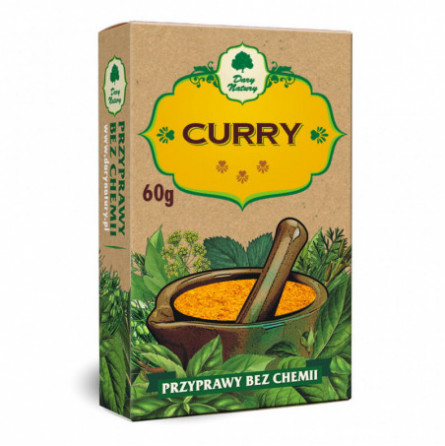 CURRY 60g, No chemicals, Dary Natury