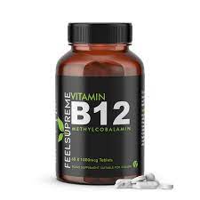 Vitamin B12 – 1000mcg, 60 tablets, Feel Supreme