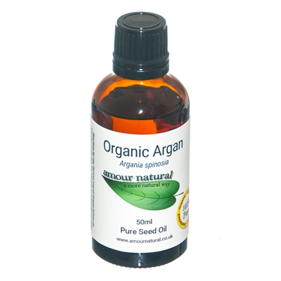 Organic Argan Oil 50ml, Amour Natural