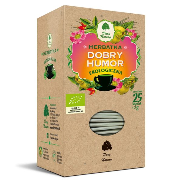 GOOD MOOD TEA ecological, Dary Natury 25 tea bags / Dobry Humor :)