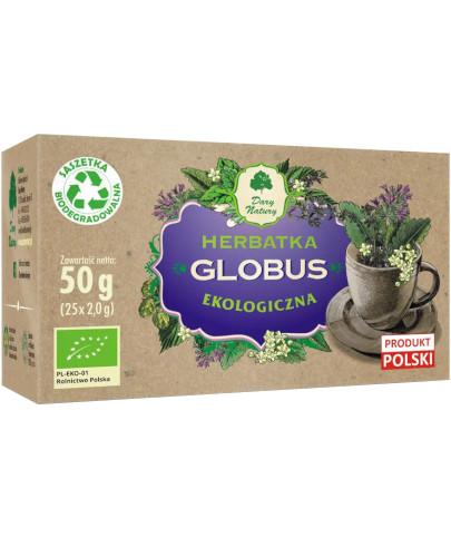 GLOBUS TEA ecological, Dary Natury 25 tea bags