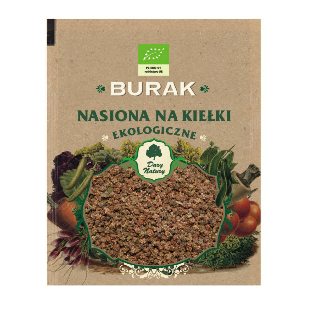 Beetroot seeds for sprouts ECO 30g, Dary Natury / Nasiona na kiełki – burak