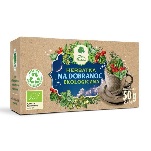 ECO GOOD NIGHT TEA, Dary Natury 25 tea bags
