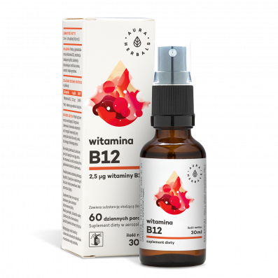Vitamin B12 Forte spray 30 ml Aura Herbals