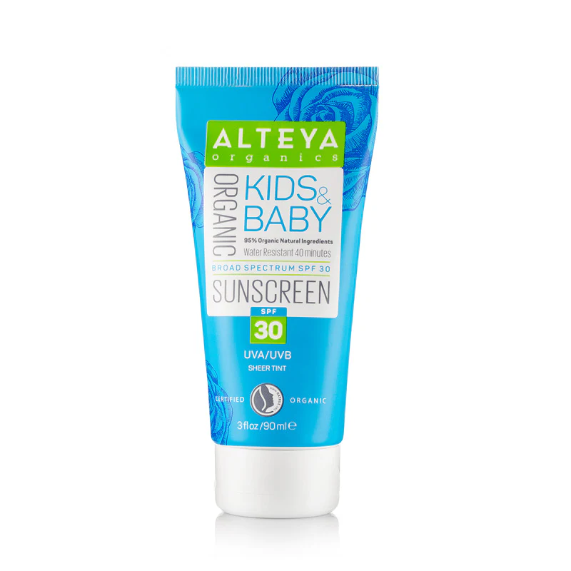 Alteya Organics Sunscreen Kids & Baby SPF30 90ml