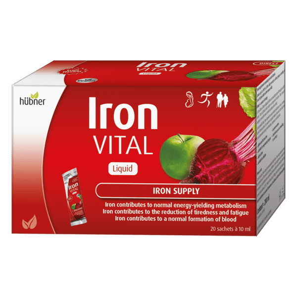 Iron Vital Liquid 20 sachets x 10ml Hübner