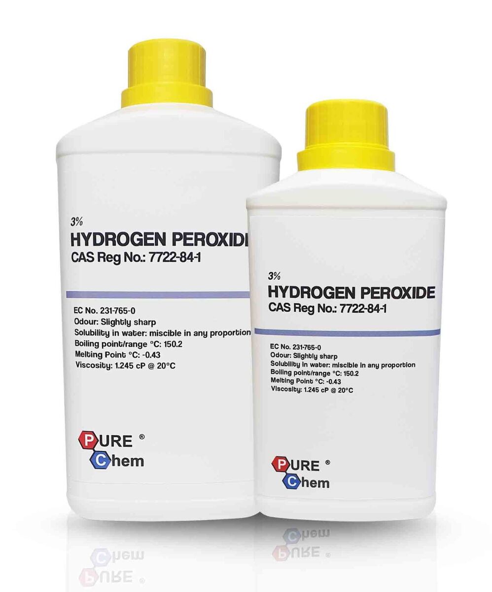 Hydrogen Peroxide  H2O2  3%