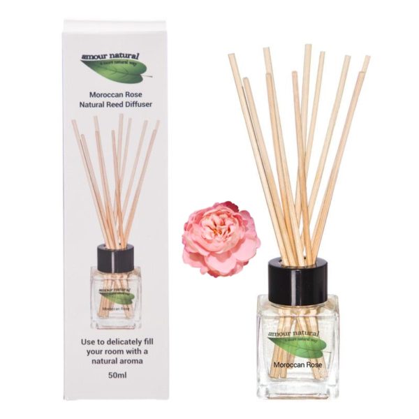 Amour Natural Moroccan Rose Reed Diffuser 50ml