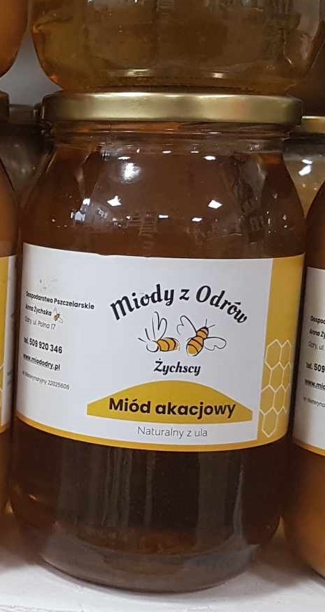 Natural Acacia Honey 1.2 kg, Pure, Organic, Unheated