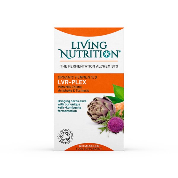 Living Nutrition Organic Fermented LVR-Plex 60 capsules