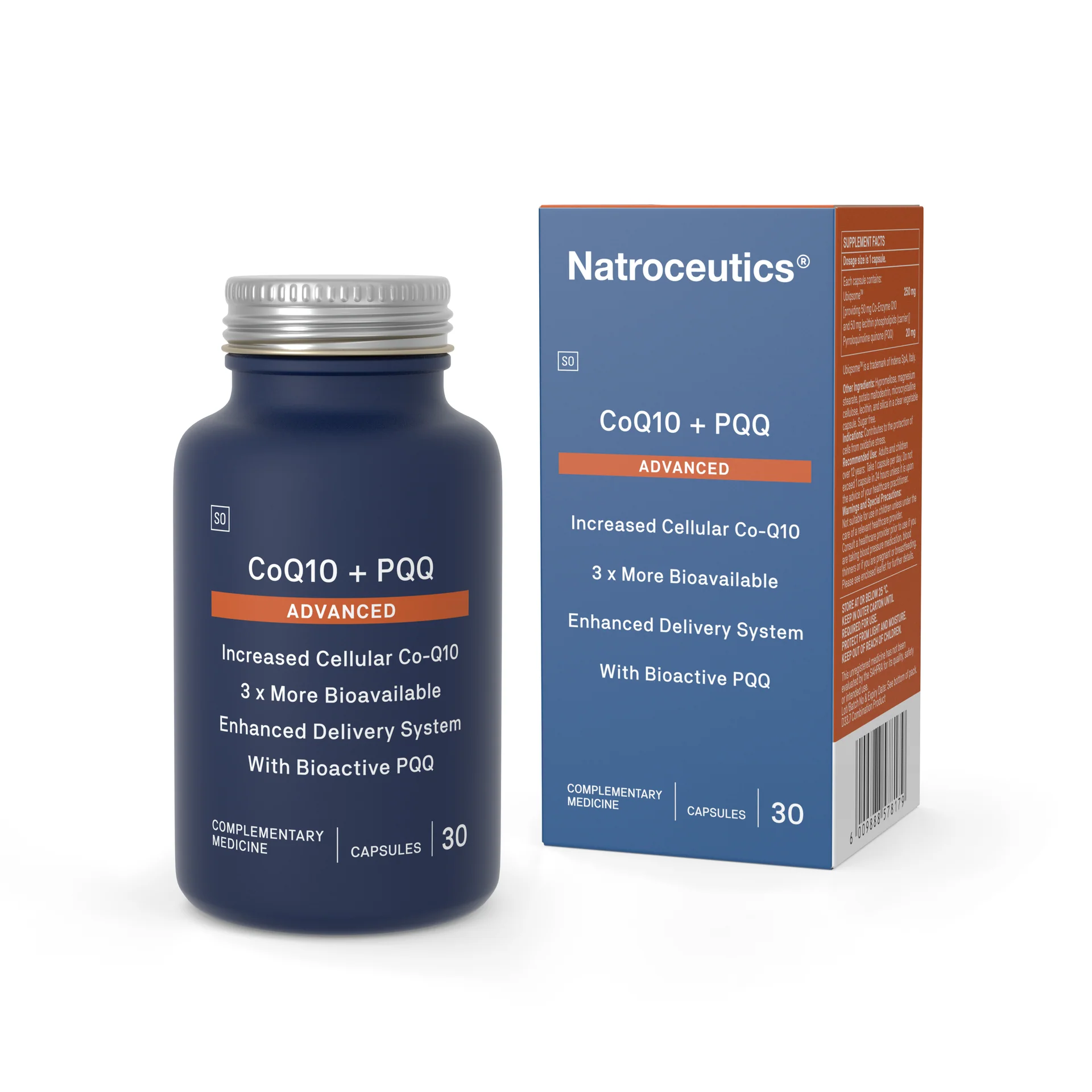 Natroceutics Natro-CoQ10 + PQQ Advanced, 30 Capsules