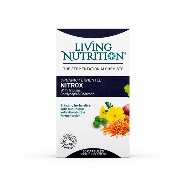 Living Nutrition Organic Fermented NitroX 60 capsules