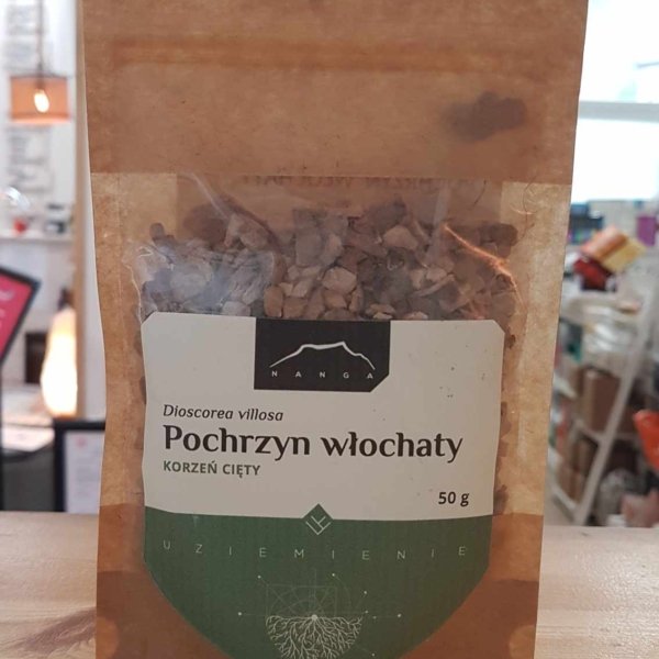 Hairy yam root cut Nanga 50g (Dioscorea villosa) / Pochrzyn włochaty
