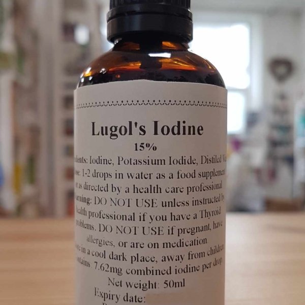 Lugol's Iodine Solution 15%, 50ml