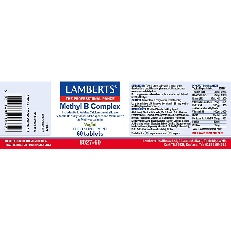 Methyl B Complex Lamberts