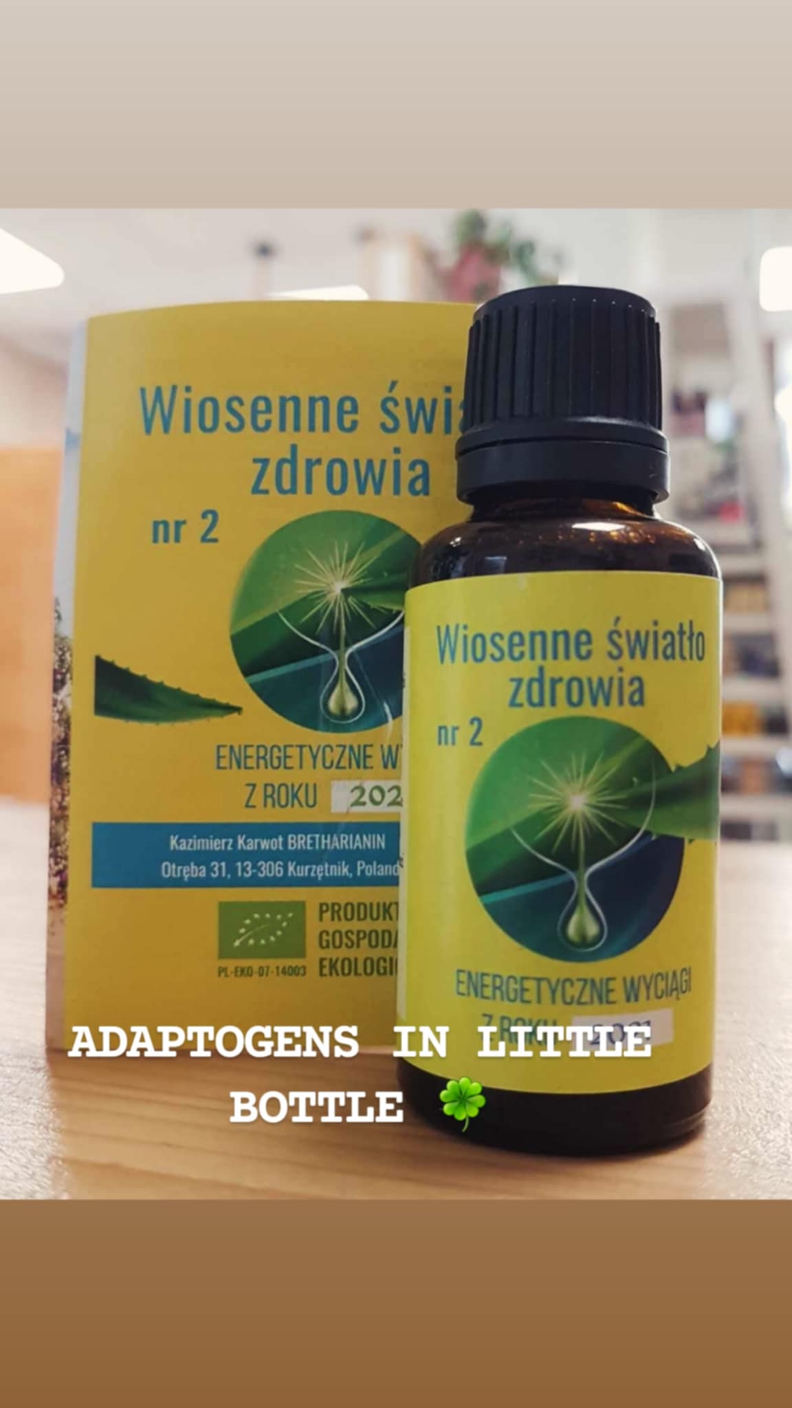 Bio Energetic Herbal Extracts 30ml / Bio Energetyczne wyciągi z ziół 30ml