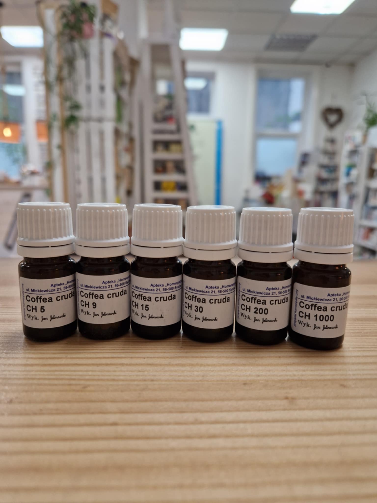 Coffea Cruda homeopathic granules 5ml x6