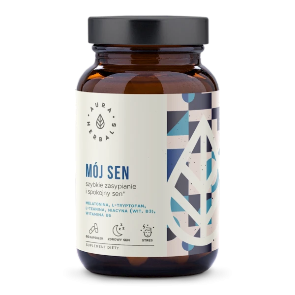 My Sleep, Fast Falling Asleep and Peaceful Sleep, 60 capsules, Aura Herbals