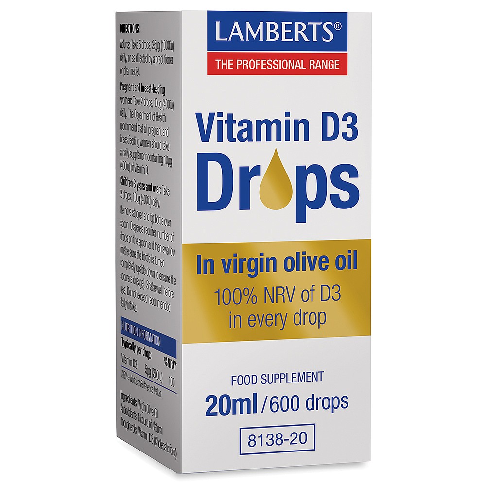 Vitamin D3 Drops Lamberts