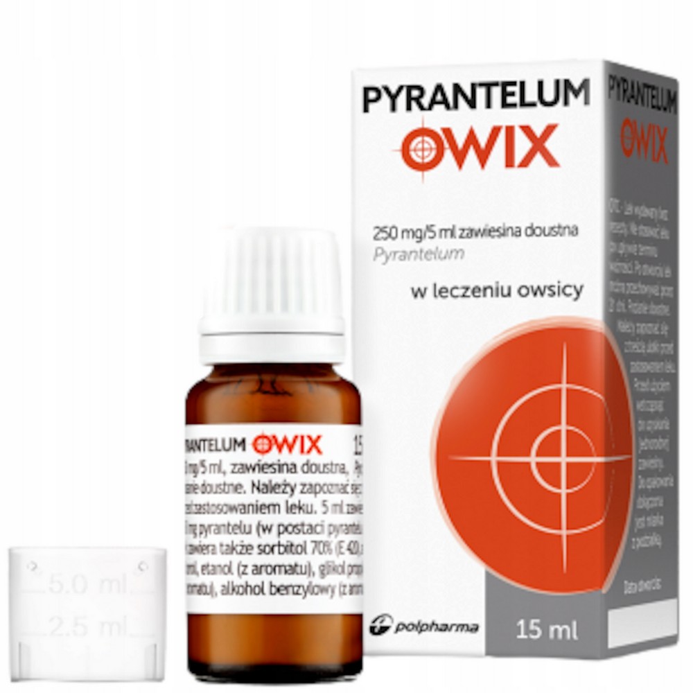 Pyrantelum OWIX oral suspension 15ml