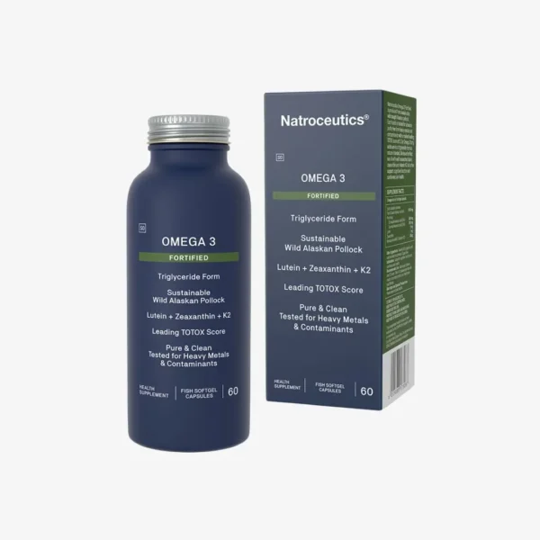 Natroceutiucs Omega 3 Fortified 60 Capsules