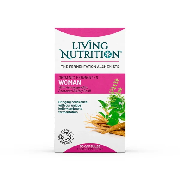 Organic Fermented Woman 60 capsules Living Nutrition