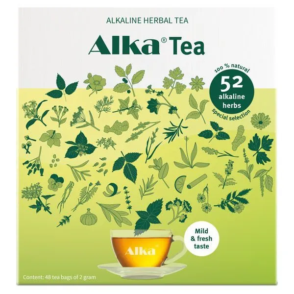 Alka Tea Alkaline Herbal Tea 48 tea bags