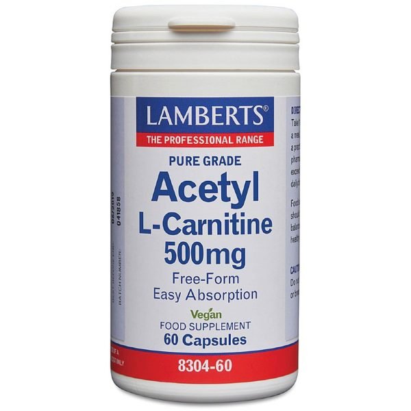 Acetyl L-Carnitine 500mg Lamberts