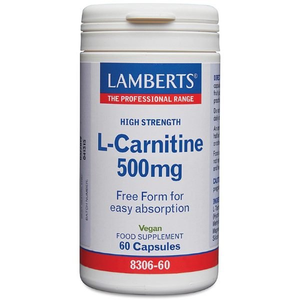 L-Carnitine 500mg Lamberts