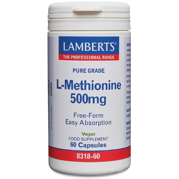 L-Methionine 500mg Lamberts