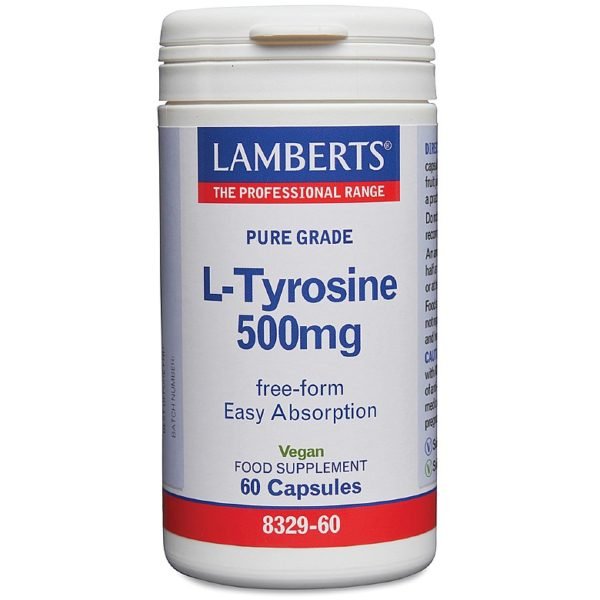 L-Tyrosine 500mg Lamberts